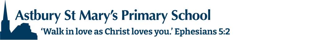 Astbury St Mary's School Logo